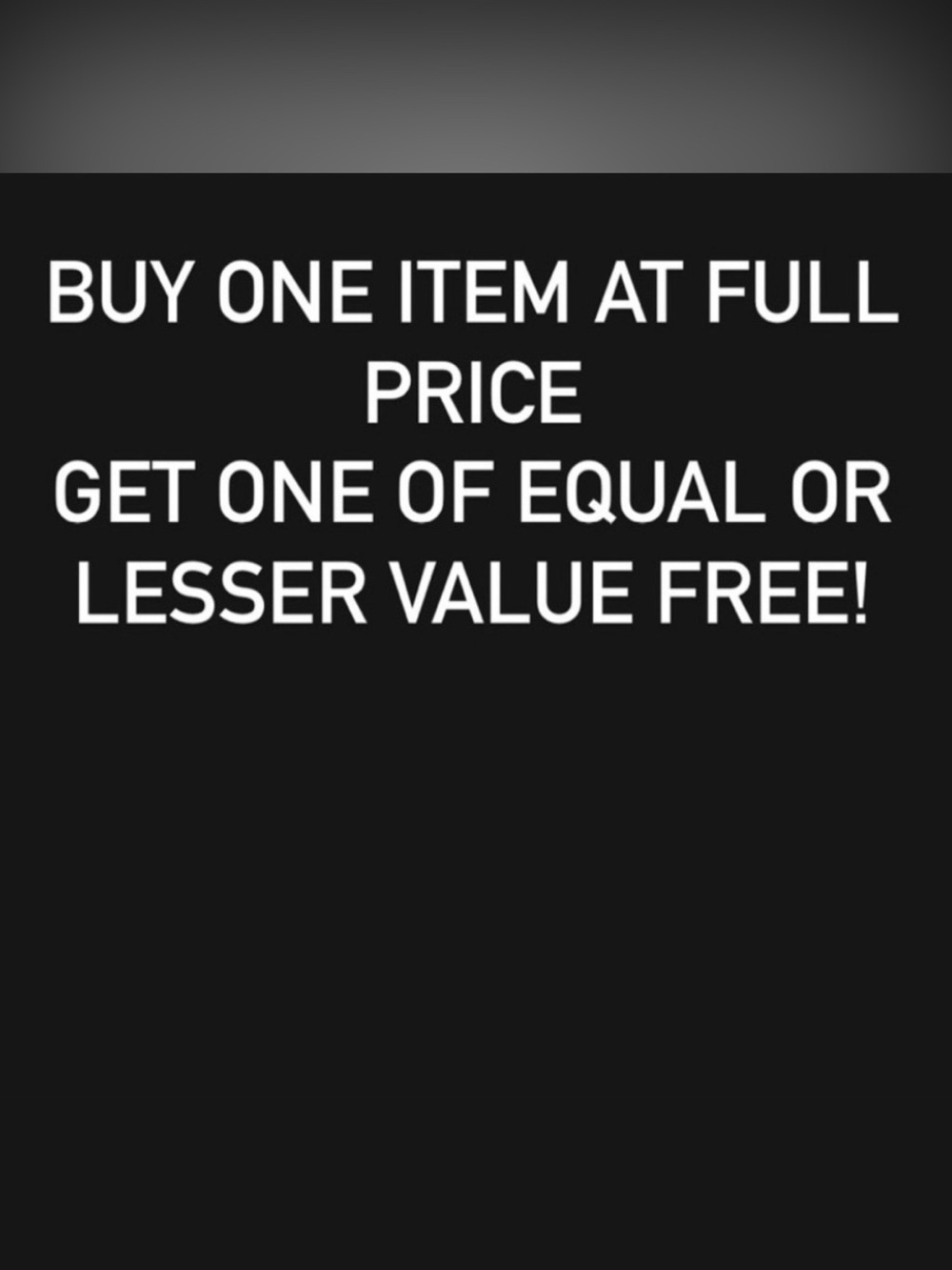 BOGO!